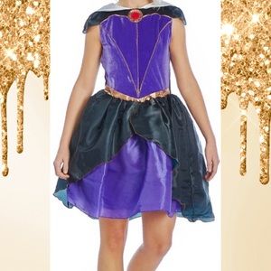 🧜🏼‍♀️NWT sexy Disney Evil Queen Costume dress Large